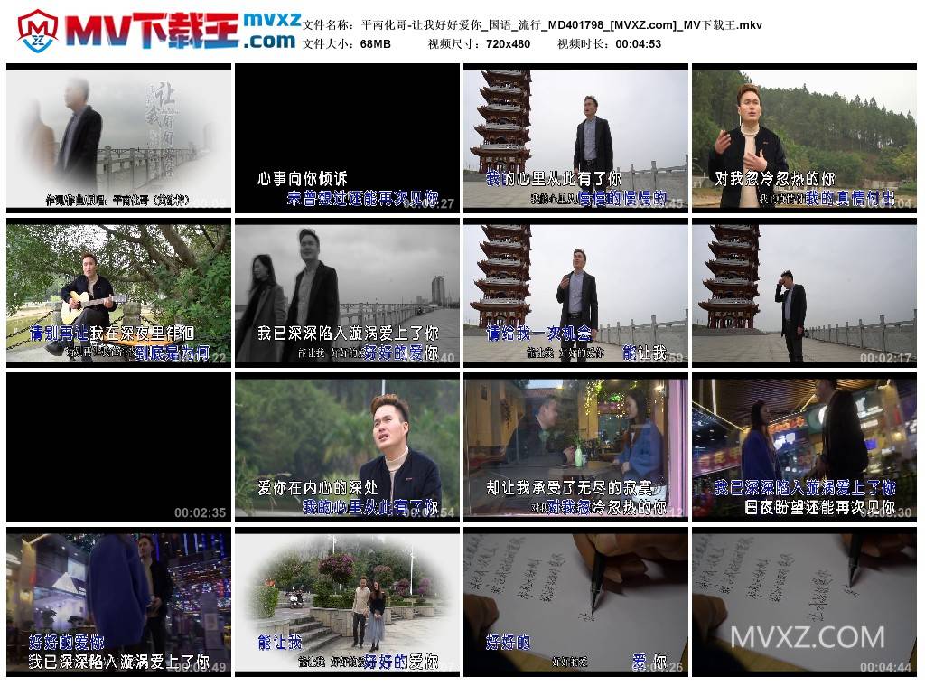 平南化哥-让我好好爱你_国语_流行_MD401798